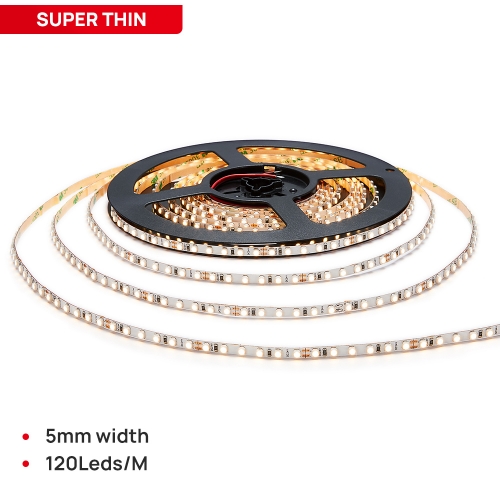 5mm Width DC24V 120leds/m 3528 LED Strip,3528/5050 LED Strip