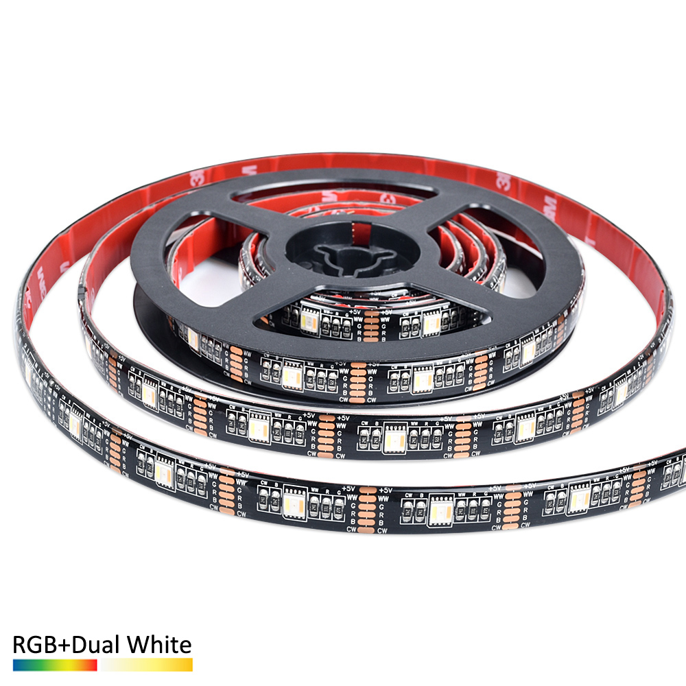 5V 5 in 1 RGB+CCT 30leds/m LED Strip,5V LED Strip